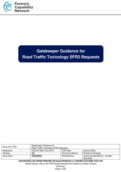FCN-SP-MGT-GUI-0012 Gatekeeper Guidance for RT-Toxicology SFR2 Requests v1.2.pdf
