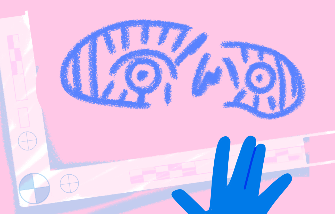 Illustration of a footprint